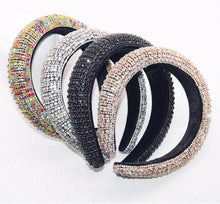 Load image into Gallery viewer, Luxury Headband with Rhinestones